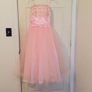This beautiful princess dress in great condition.